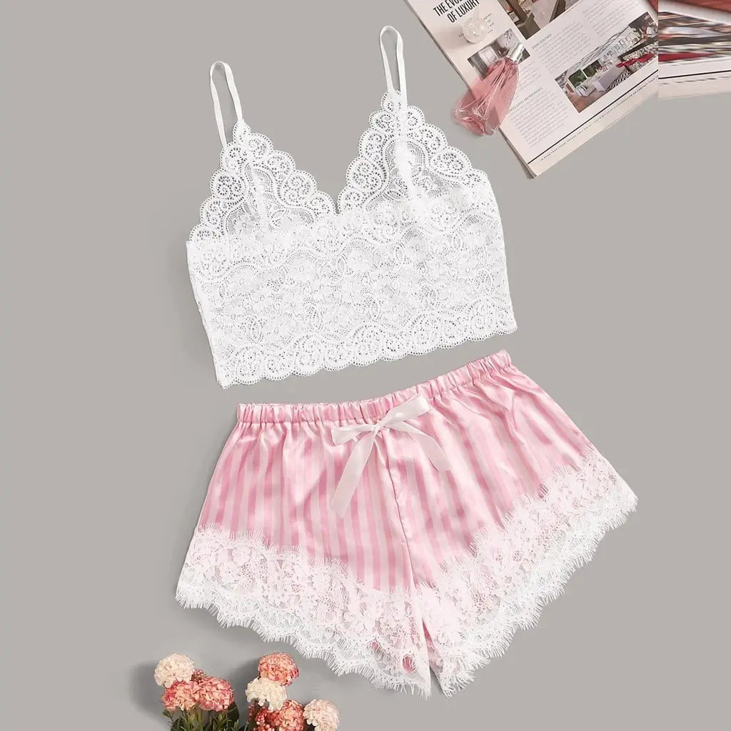 Lace Lingerie Set for Seductive Bedroom Wear