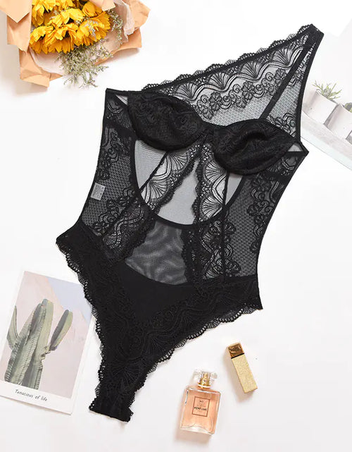 Load image into Gallery viewer, Teddy Cross-Border Factory Plus Size Lingerie Bodysuit
