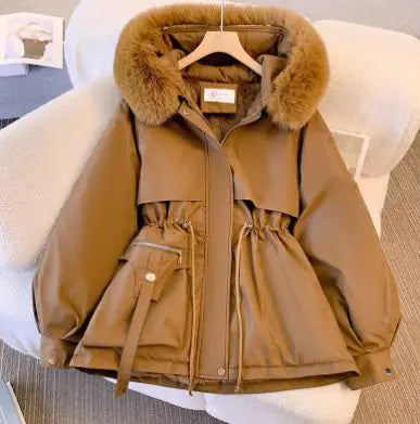 Load image into Gallery viewer, Fleece Puff Winter Jacket

