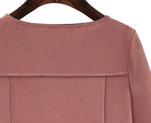 Load image into Gallery viewer, Suede Short Jacket
