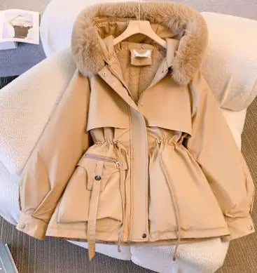 Load image into Gallery viewer, Fleece Puff Winter Jacket
