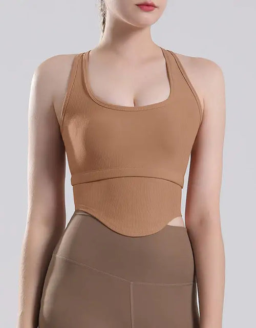 Load image into Gallery viewer, Cushioned Running Bra for Shock Absorption
