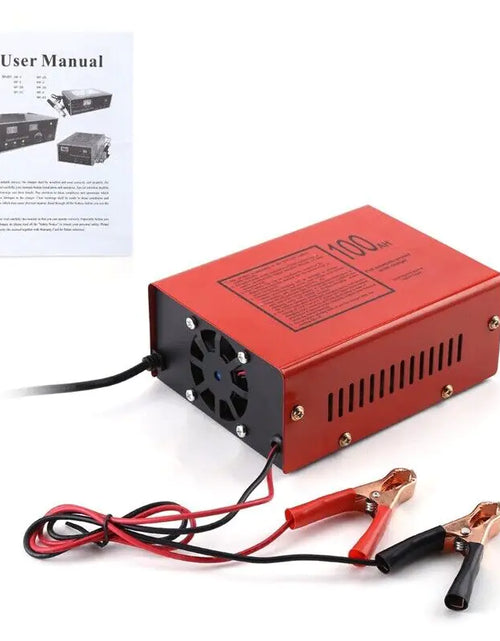 Cargar imagen en el visor de la galería, Cargador de batería sin mantenimiento 12V/24V 10A 140W de salida para coche eléctrico Pro
