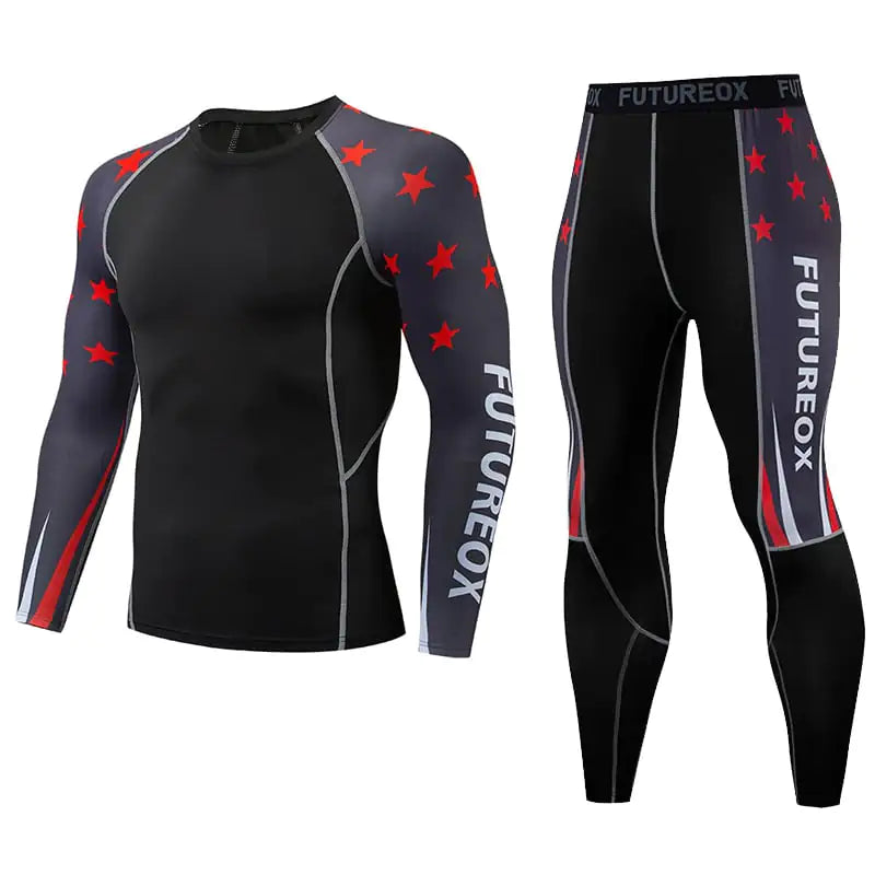 Men's Sports Tights for Active Performance Wear