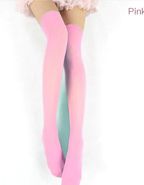Load image into Gallery viewer, Knee-High Socks, Long Socks, Thigh-High Socks
