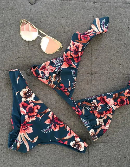 Load image into Gallery viewer, Printed Bikini Swimsuit - Sexy Swimwear
