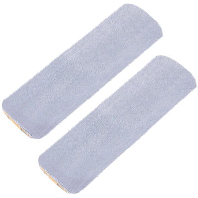 AOMIG 2 Pcs Car Seat Belt Cover Pad Auto Seatbelt Cushio Shoulder Pads Soft Wool Plush Seat Belt Cover Pad for Kids Adults Women Men Universal Car Accessories Safety Seat Belt (Medium Plush/Grey)