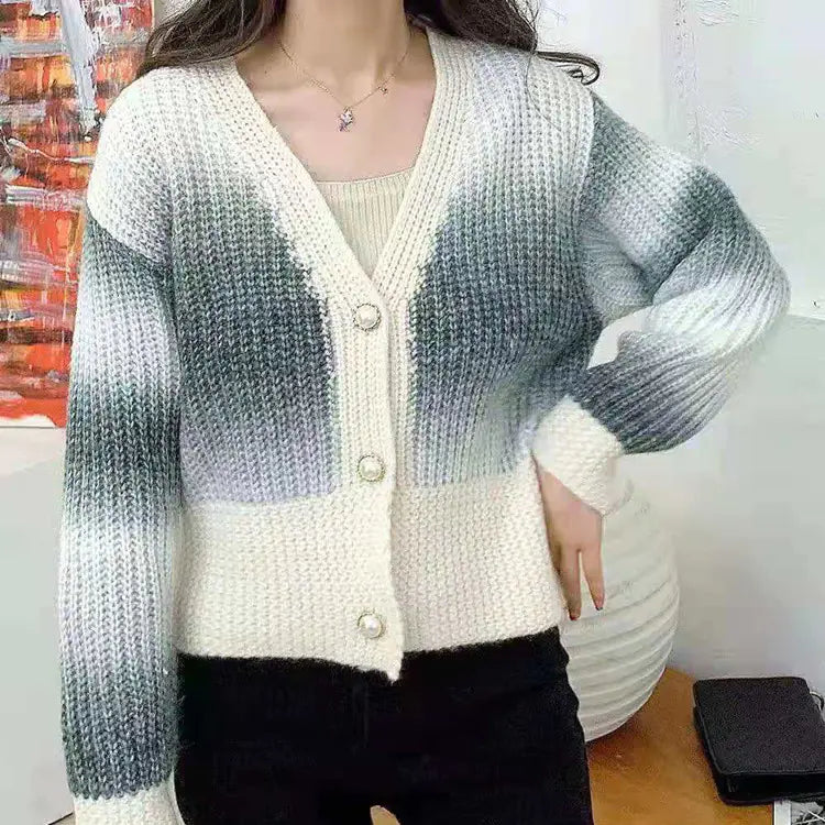Pulls fins ajustés avec design suspendu et teinture