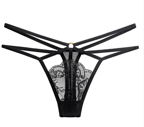 Atractiva y sexy lencería tanga para mujer