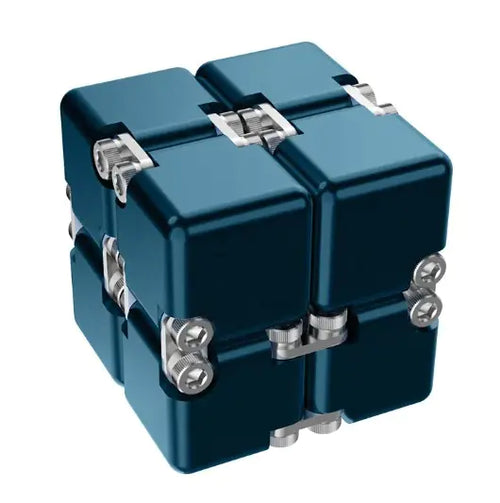 Load image into Gallery viewer, Metal Infinity Cube Stress Relief Toy
