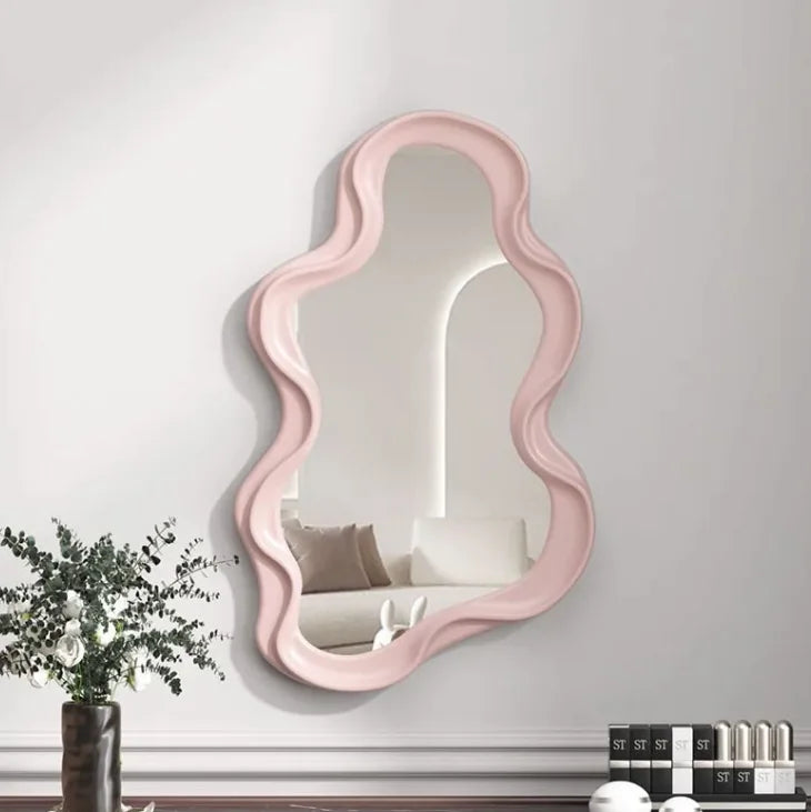 Miroir de maquillage en forme de nuage