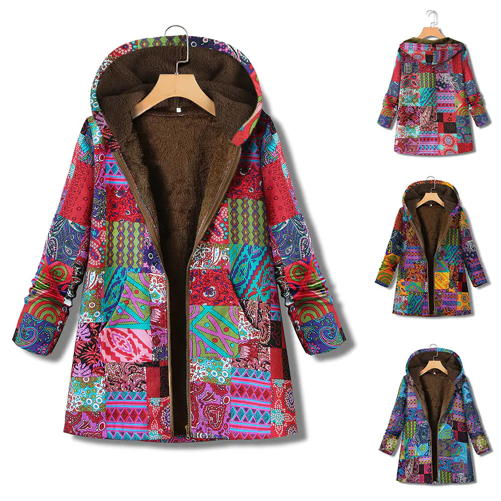 Oversized Cotton Padded Jacket