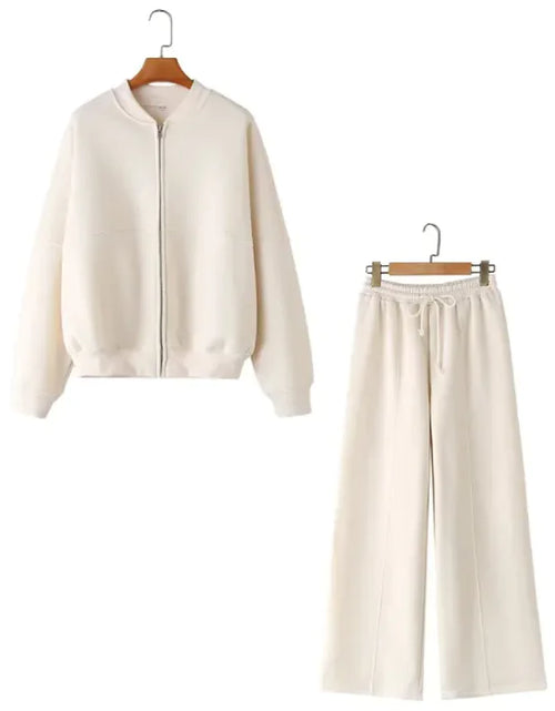 Load image into Gallery viewer, Zipper Bomber Jacket and Pants
