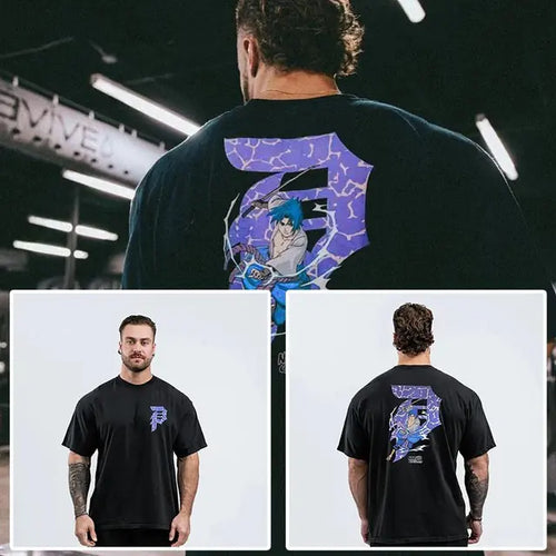 Load image into Gallery viewer, 2024 Men&#39;s Oversized Cotton Gym Fitness T-shirt
