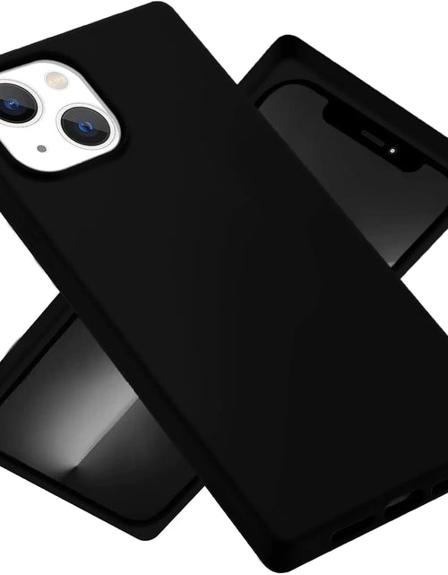 Cargar imagen en el visor de la galería, Jmltech para iPhone 15 Funda de silicona protectora delgada, a prueba de golpes, flexible, para mujer, bonita, para iPhone 15 Negro
