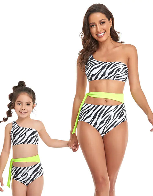 Load image into Gallery viewer, Fashionable Family Swimwear Set - New Bikini Styles
