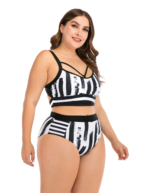 Load image into Gallery viewer, Plus Size Women's Bikini Swimwear
