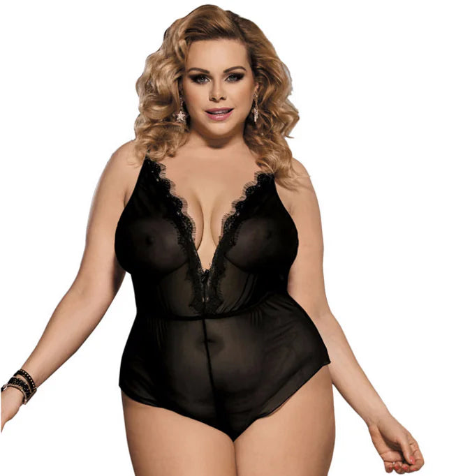 Lingerie sexy grande taille et body pour femme