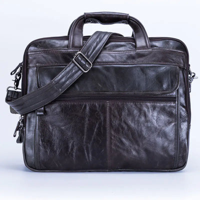 Leather Messenger Bag for Men