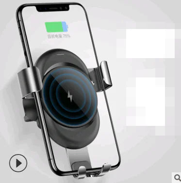 Wireless Car Charger with Gravity Sensor Mount for Phones