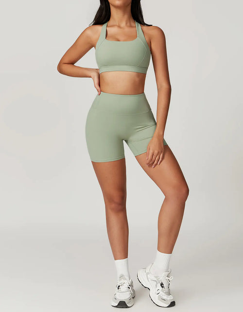 Load image into Gallery viewer, Quick-drying Yoga Clothes Suit Women&#39;s Morning Running
