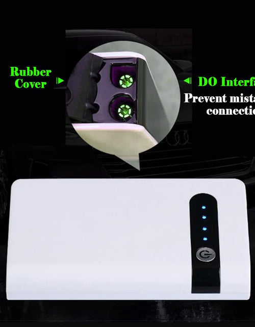 Cargar imagen en el visor de la galería, Arrancador de coche de 20000 mAh, arrancador de batería portátil con cargador de batería portátil
