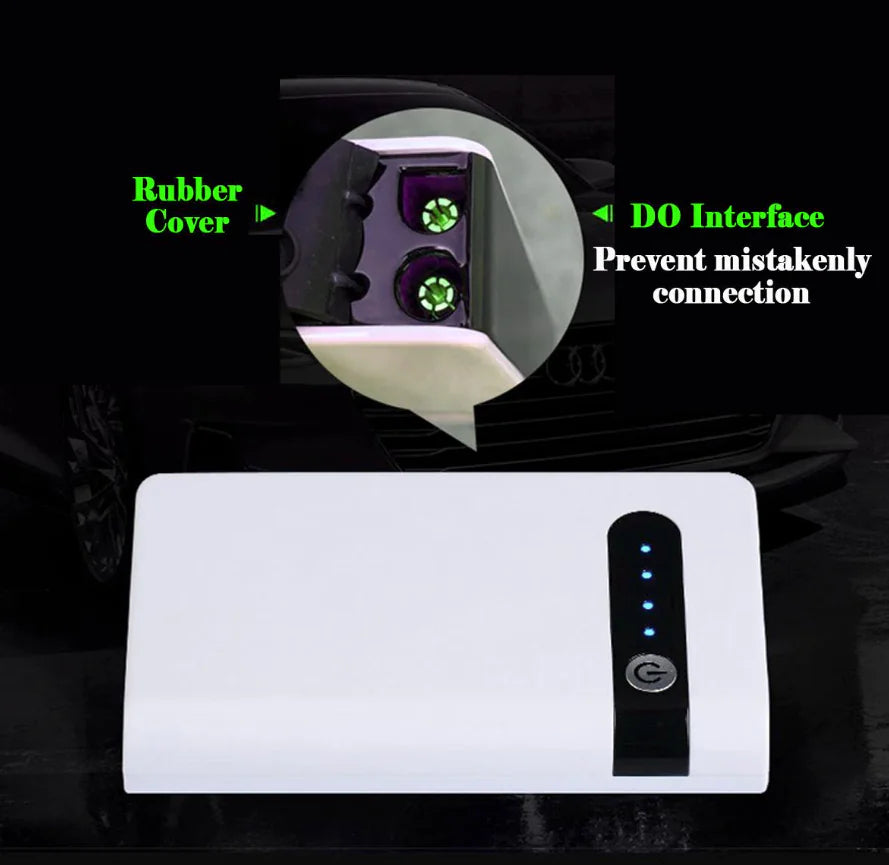 Arrancador de coche de 20000 mAh, arrancador de batería portátil con cargador de batería portátil
