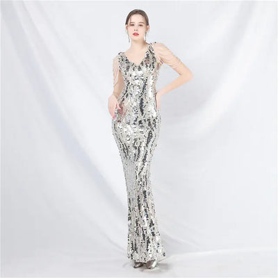 Elegant Women's Long Evening Dresses for Special Occasions