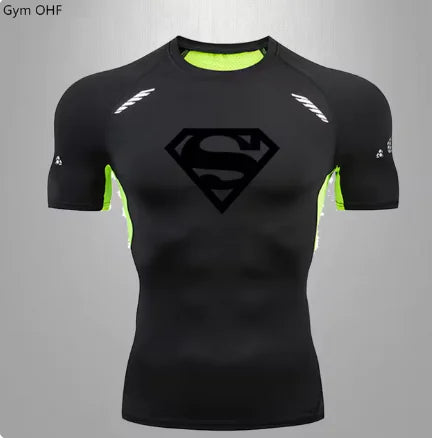 Load image into Gallery viewer, Men&#39;s Sports Quick Dry T Shirt Compression Gym
