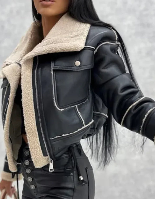 Load image into Gallery viewer, Motorcycle Jacket Top
