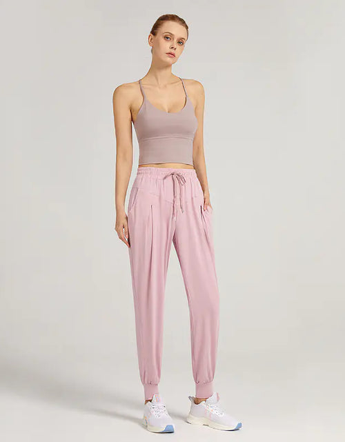 Load image into Gallery viewer, Cropped Yoga Running Fitness Pants
