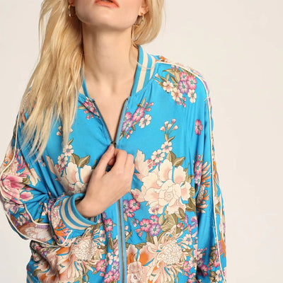 Printed Jacket Coat