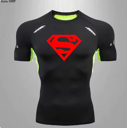 Load image into Gallery viewer, Men&#39;s Sports Quick Dry T Shirt Compression Gym
