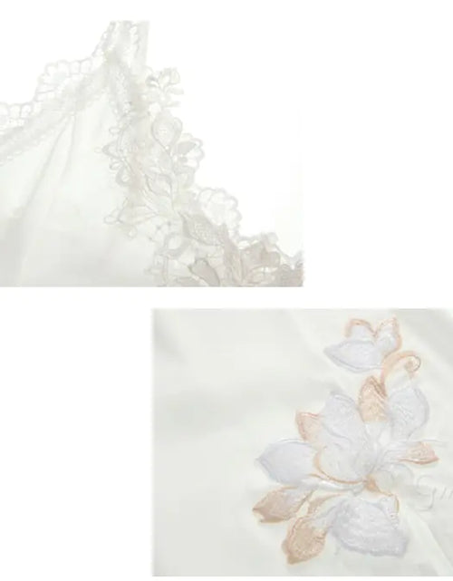 Load image into Gallery viewer, Lace Lingerie Nightwear Cami Dress with Side Split
