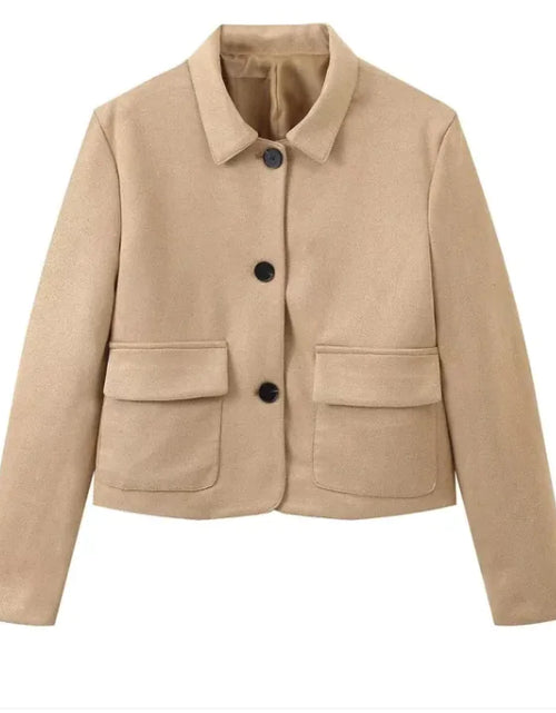 Load image into Gallery viewer, Elegance Retro Lapel Jacket
