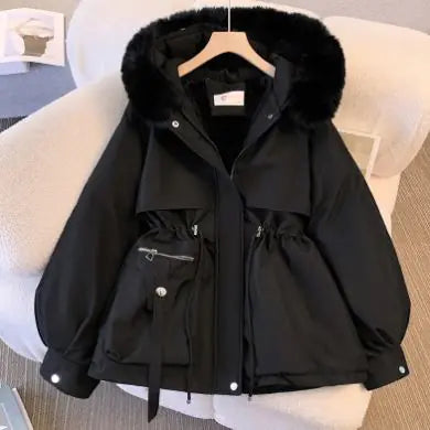 Load image into Gallery viewer, Fleece Puff Winter Jacket
