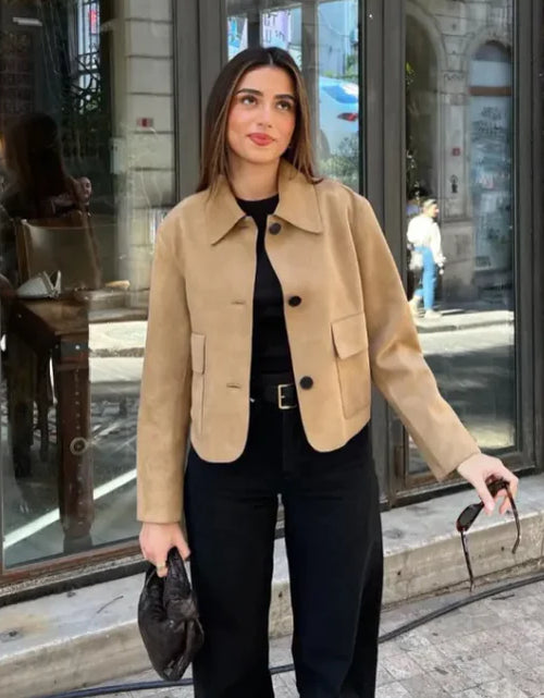 Load image into Gallery viewer, Elegance Retro Lapel Jacket
