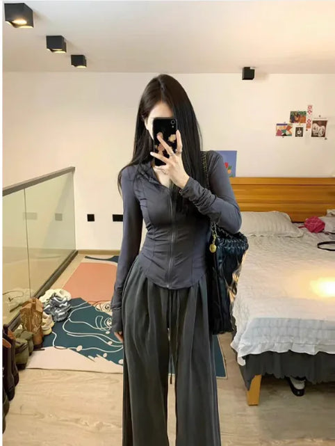 Charger l'image dans la visionneuse de galerie, Veste de yoga en soie glacée
