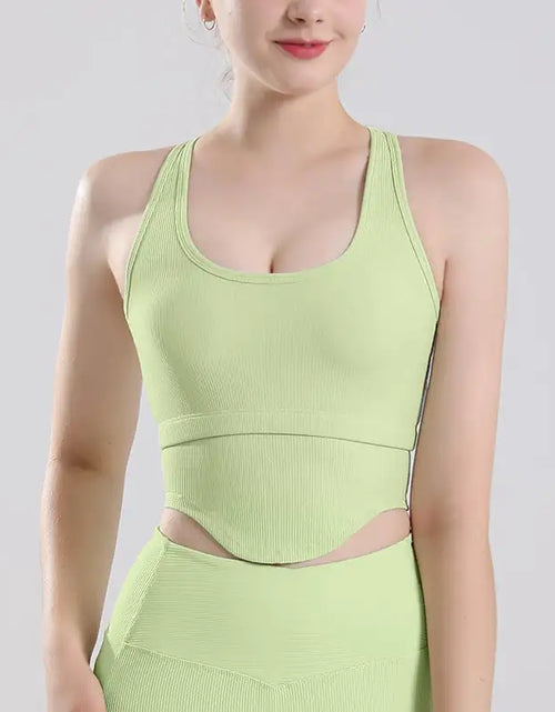 Load image into Gallery viewer, Cushioned Running Bra for Shock Absorption
