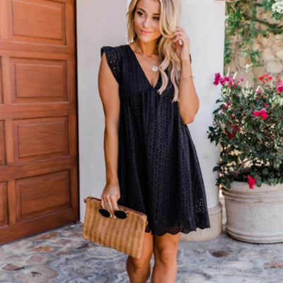 Lace Dresses With Pocket