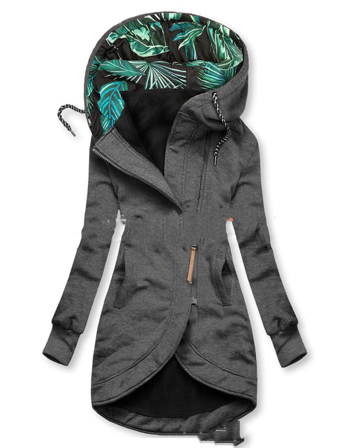 Load image into Gallery viewer, Solid Color Hooded Jacket
