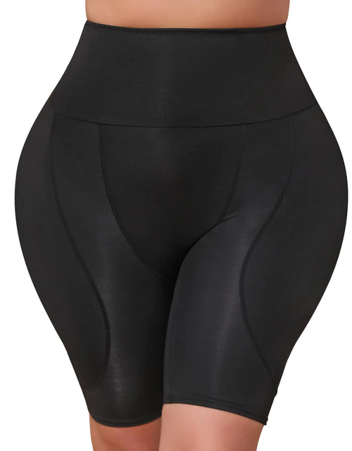 Charger l'image dans la visionneuse de galerie, Simcat Bbl Shapewear Rembourré Hanches et Fesses pour Femmes Dip Enhancer Filler Bbl Shorts pour Agrandir les Faux Fessiers Noir
