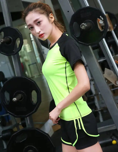 Load image into Gallery viewer, Slim Fit Short Sleeve Gym Top
