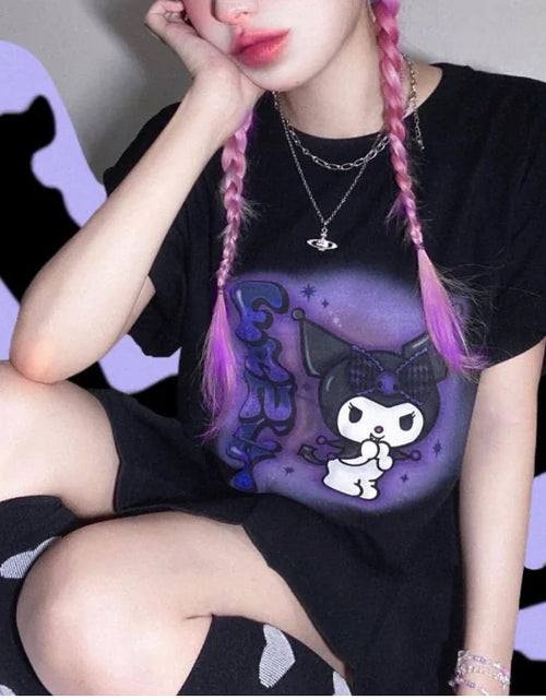 Load image into Gallery viewer, Wholesale Short Sleeve Harajuku T-Shirts in Stock
