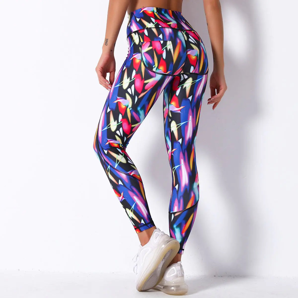 High Waist Stretch Fitness Running Pants