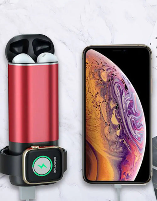 Cargar imagen en el visor de la galería, Cargador Inalámbrico Porta 3 en 1 para Apple Watch, Airpods y Teléfono
