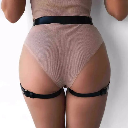 Load image into Gallery viewer, High Waist Suspender Belt for Lingerie Binding
