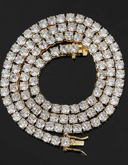 Cargar imagen en el visor de la galería, Collar de tenis de circonitas de moda para hombres y mujeres
