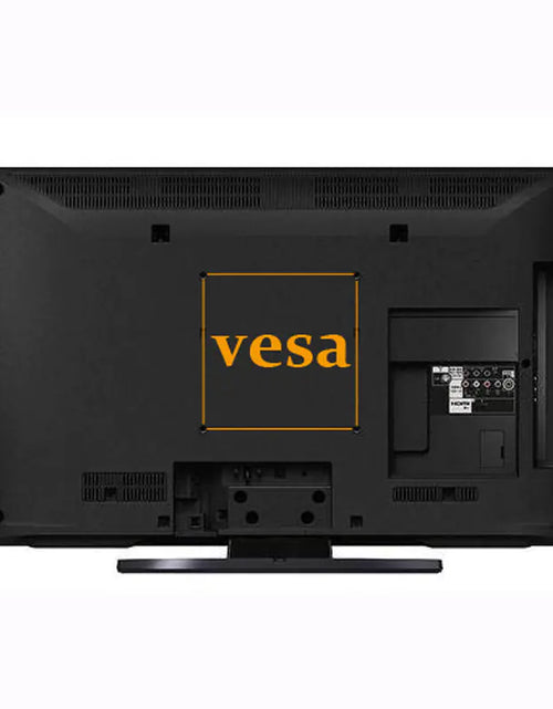 Cargar imagen en el visor de la galería, Mueble de TV negro con soporte de pared

