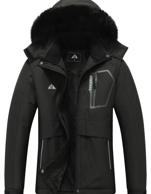 Load image into Gallery viewer, MOERDENG Womens Waterproof Snow Ski Jacket Warm Winter Coat Insulated Snowboarding Jacket Softshell Hiking Jacket
